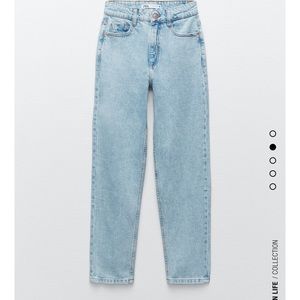 Zara mom fit jean